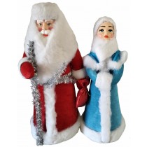 Дед Мороз и Снегурочка под елку (набор)